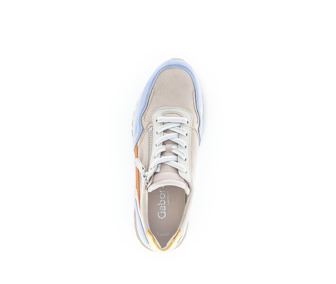 Gabor Damen  Sneaker Low Multicolour - Materialmix Leder