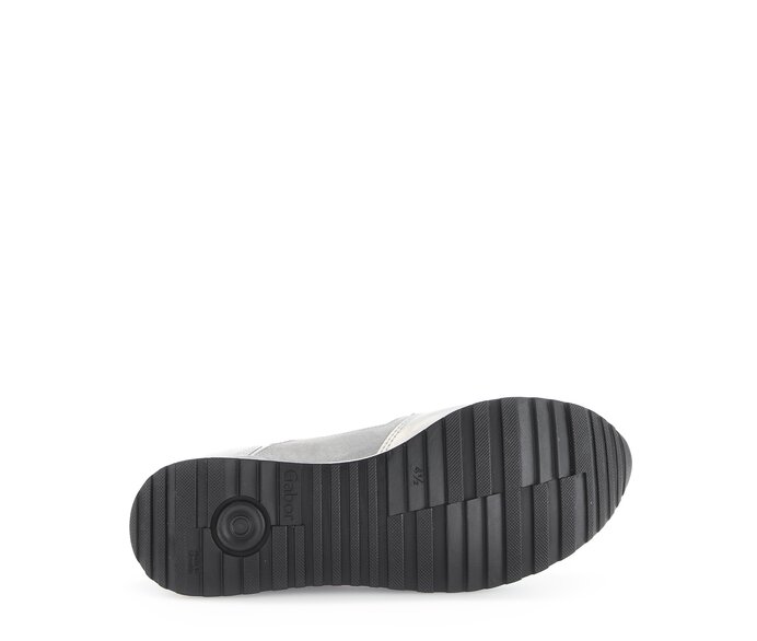 Gabor Damen  Sneaker Low Silber - Rauleder
