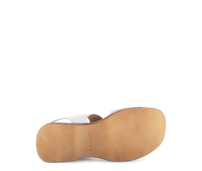 Gabor Damen  Riemchensandale Creme - Glattleder