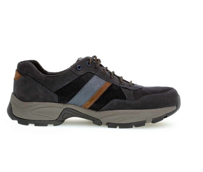 Pius Gabor Herren Sneaker Low Blau - Rauleder