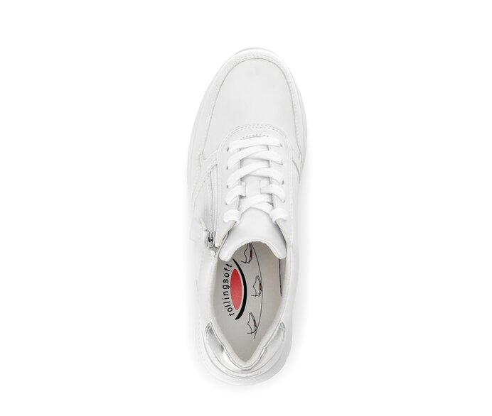 Gabor Damen  Sneaker Low Weiß - Lederimitat