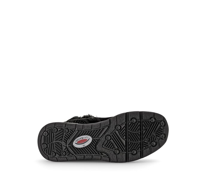 Gabor Damen  Winterstiefelette Schwarz - Rauleder