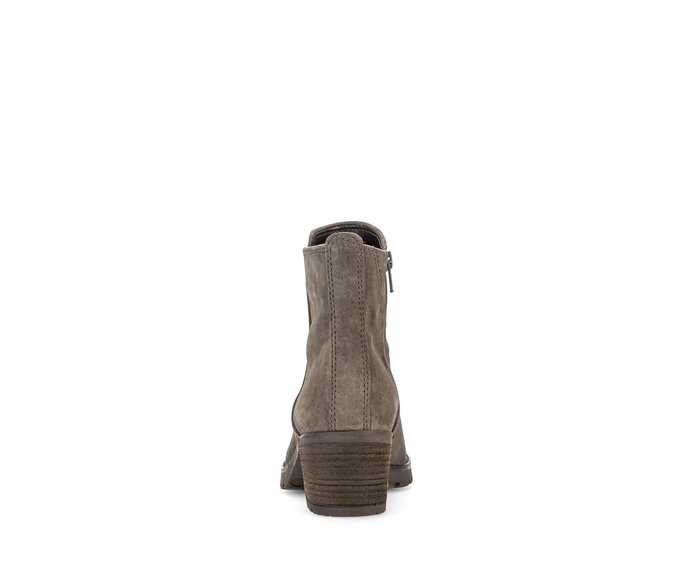 Gabor Damen  Plateau Stiefelette Braun - Rauleder