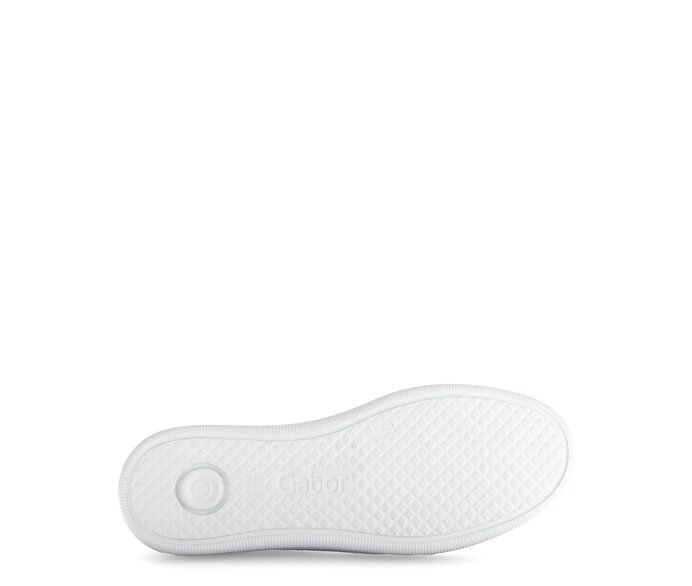Gabor Damen  Sneaker Low Weiß - Materialmix Leder
