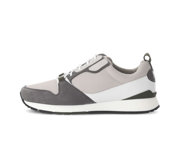 Pius Gabor Herren Sneaker Low Grau - Materialmix Leder/Textil