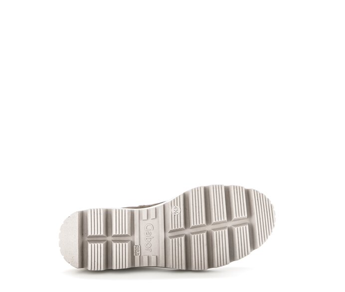 Gabor Damen  Plateau Stiefelette Grau - Rauleder