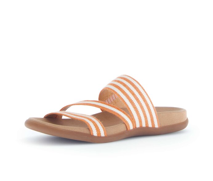 Gabor Damen  Pantolette Orange - Textil