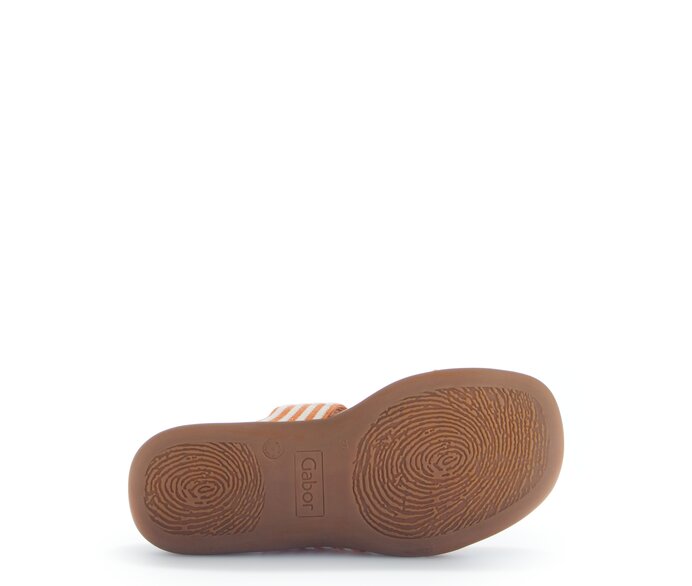 Gabor Damen  Pantolette Orange - Textil