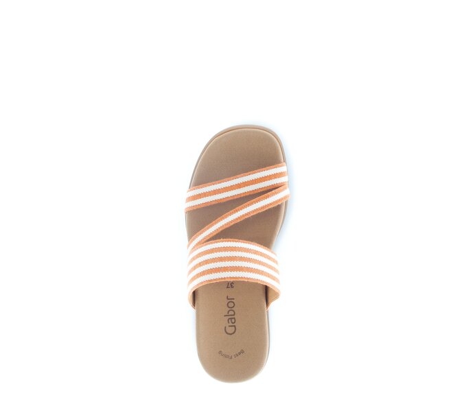 Gabor Damen  Pantolette Orange - Textil