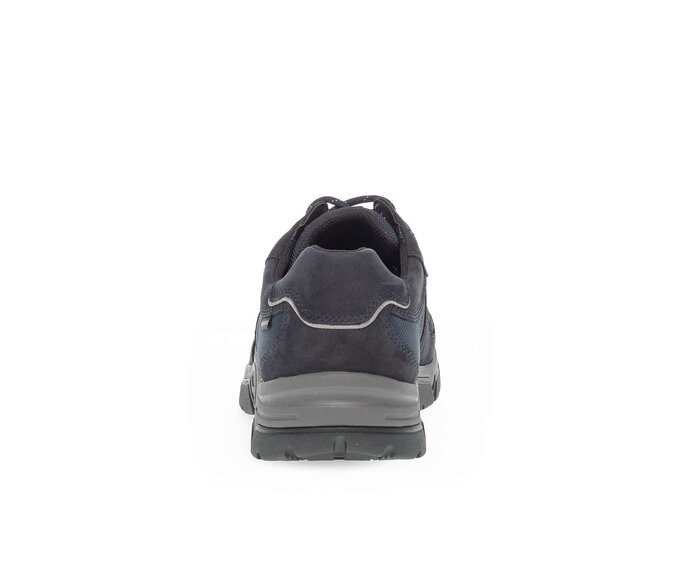 Pius Gabor Herren Sneaker Low Blau - Materialmix Leder/Textil