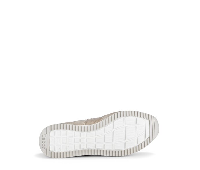 Gabor Damen  Sneaker Low Beige - Materialmix Leder