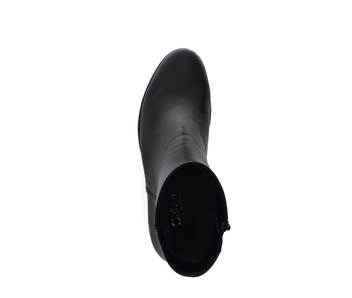 Gabor Damen  Plateau Stiefelette Schwarz - Glattleder