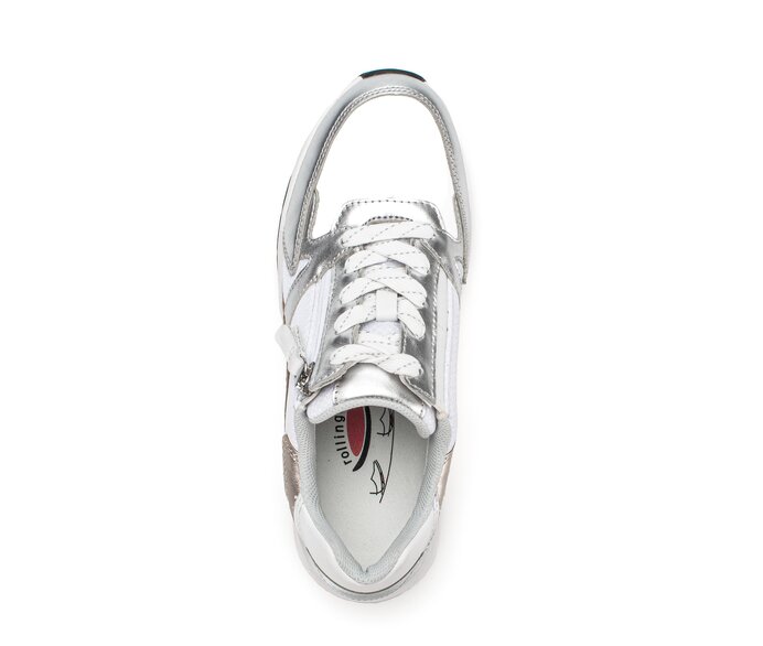 Gabor Damen  Sneaker Low Multicolour - Materialmix Leder