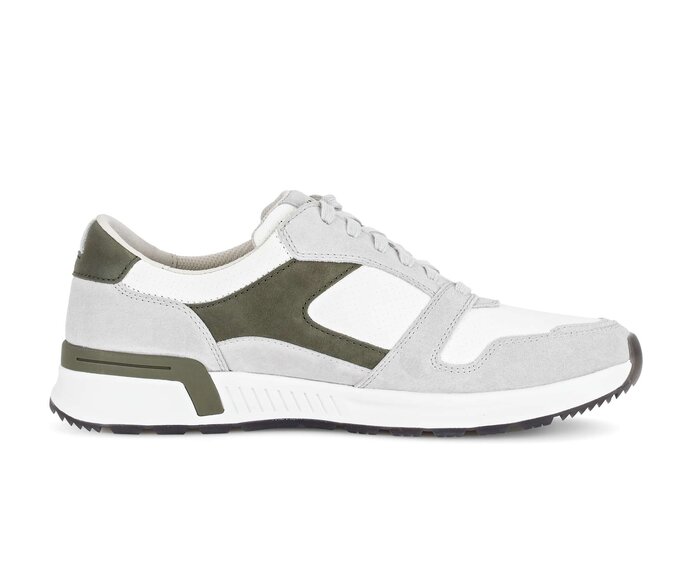 Pius Gabor Herren Sneaker Low Grau - Materialmix Leder/Textil
