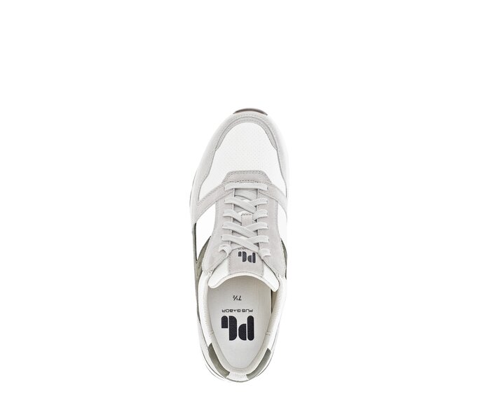 Pius Gabor Herren Sneaker Low Grau - Materialmix Leder/Textil