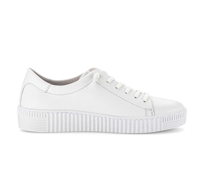 Gabor Damen  Sneaker Low Weiß - Glattleder