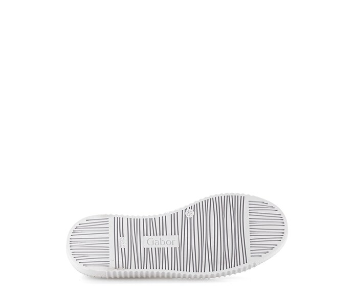 Gabor Damen  Sneaker Low Weiß - Glattleder