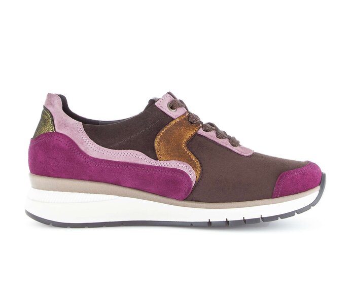 Gabor Damen  Sneaker Low Multicolour - Materialmix Leder/Lederimitat
