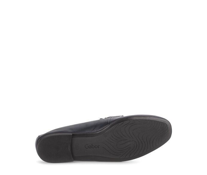 Gabor Damen  Slipper Blau - Glattleder