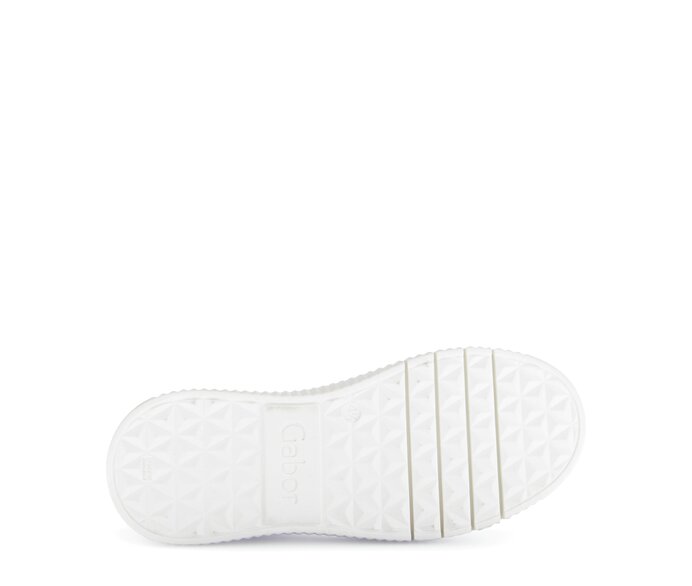 Gabor Damen  Sneaker Low Weiß - Glattleder
