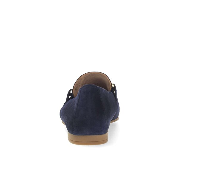 Gabor Damen  Slipper Blau - Rauleder