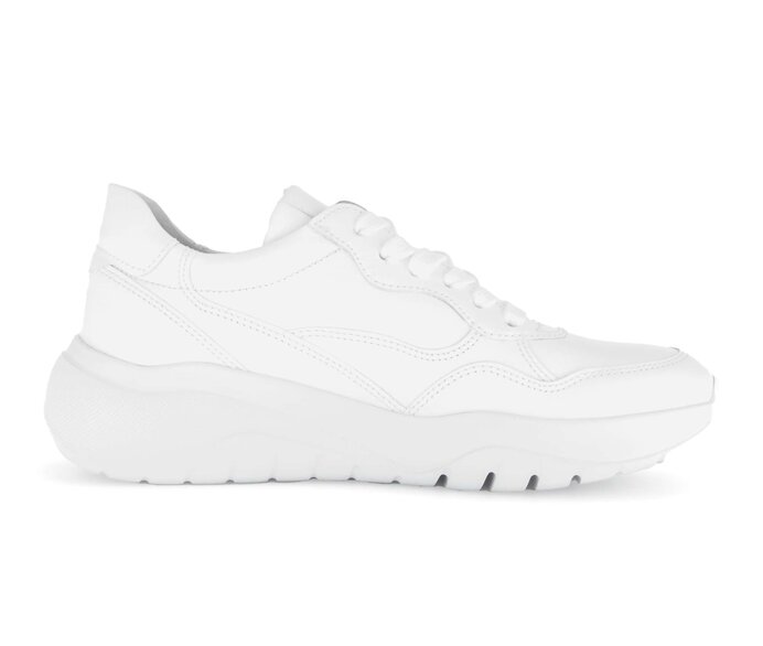 Gabor Damen  Sneaker Low Weiß - Glattleder