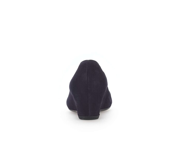 Gabor Damen  Keilpumps Blau - Rauleder