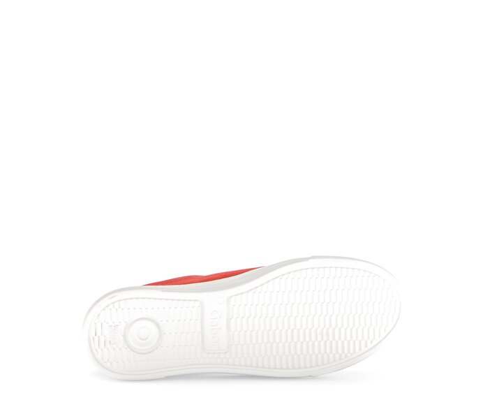 Gabor Damen  Sneaker Low Rot - Materialmix Leder