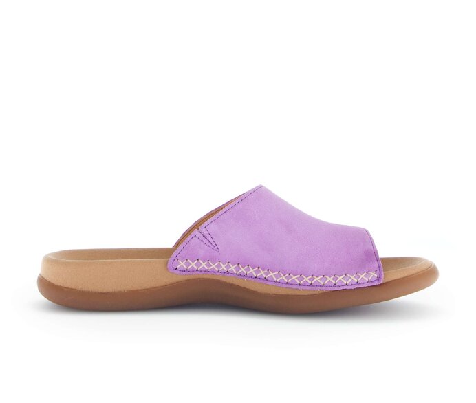 Gabor Damen  Pantolette Lila - Rauleder