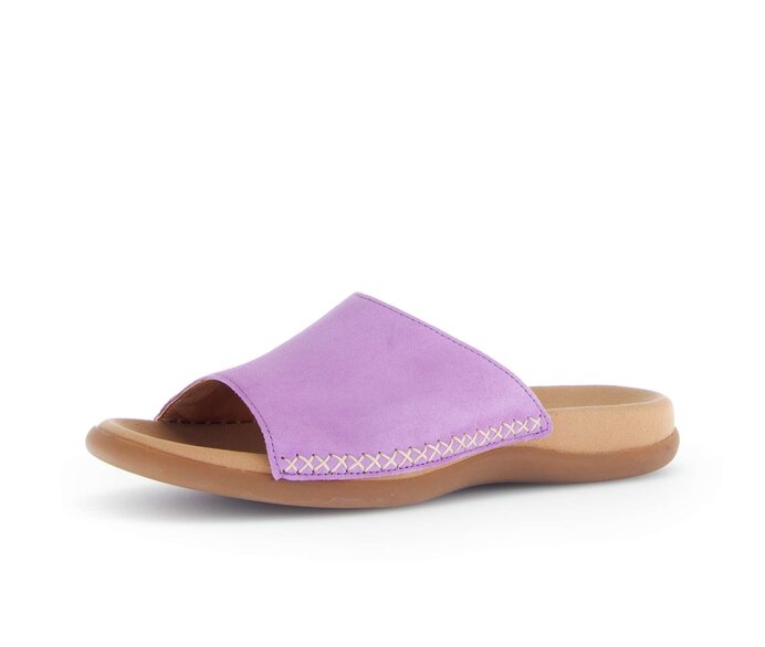 Gabor Damen  Pantolette Lila - Rauleder