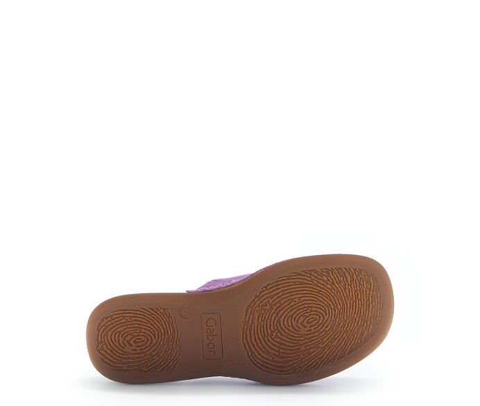 Gabor Damen  Pantolette Lila - Rauleder
