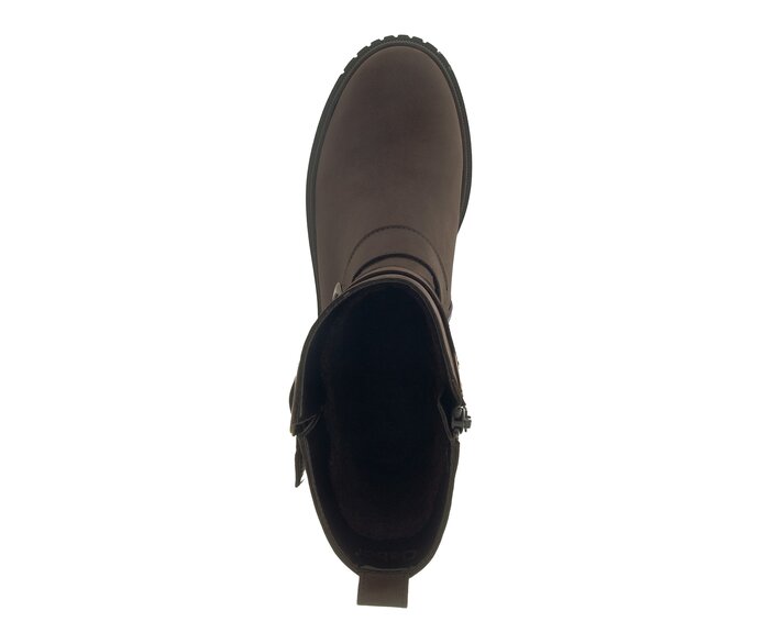 Gabor Damen  Biker Boots Braun - Rauleder