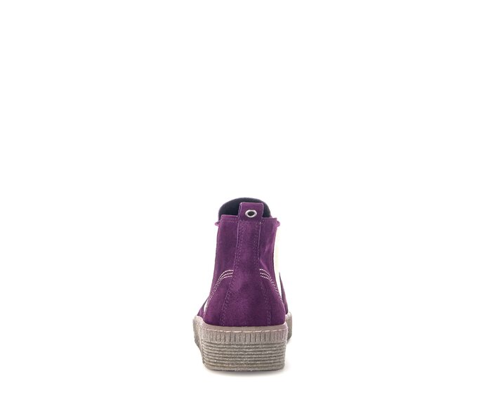 Gabor Damen  Chelsea Boot Lila - Rauleder