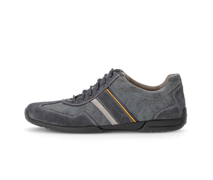 Pius Gabor Herren Sneaker Low Blau - Materialmix Leder/Lederimitat