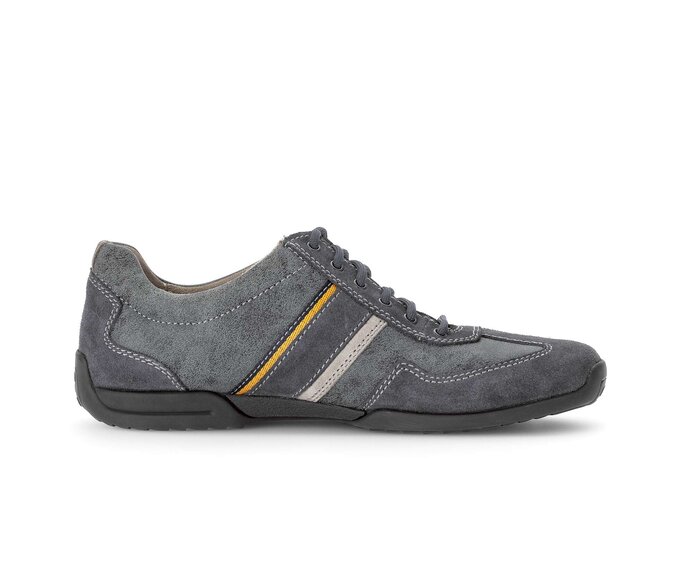 Pius Gabor Herren Sneaker Low Blau - Materialmix Leder/Lederimitat