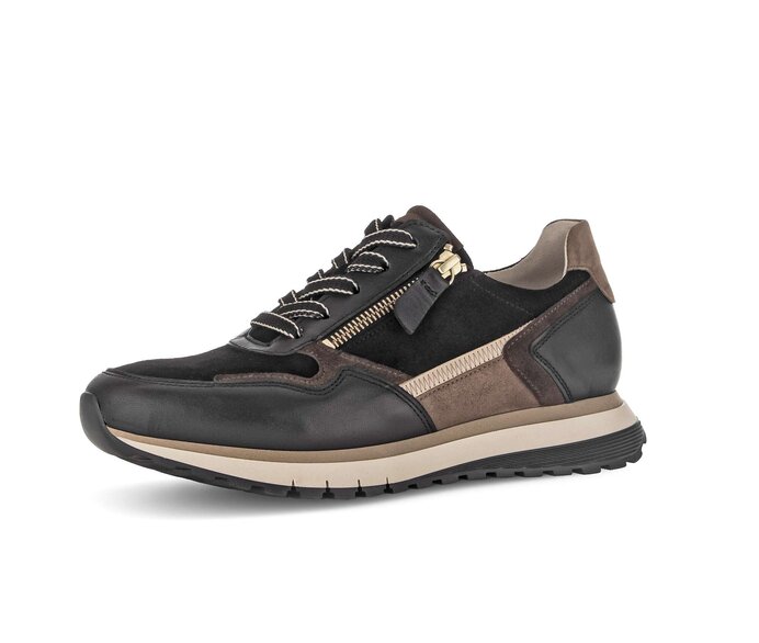 Gabor Damen  Sneaker Low Multicolour - Materialmix Leder
