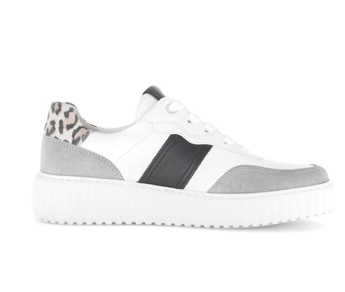 Gabor Damen  Sneaker Low Multicolour - Materialmix Leder