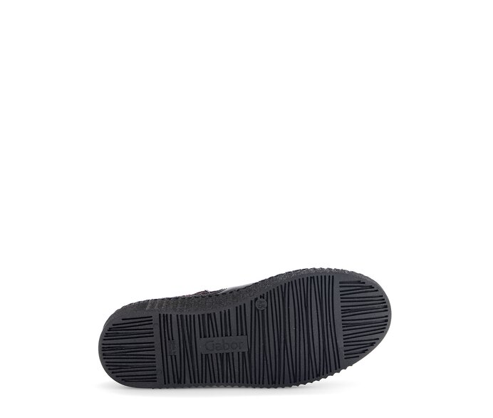 Gabor Damen  Chelsea Boot Schwarz - Glattleder