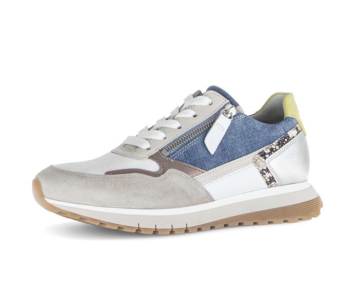 Gabor Damen  Sneaker Low Multicolour - Materialmix Leder
