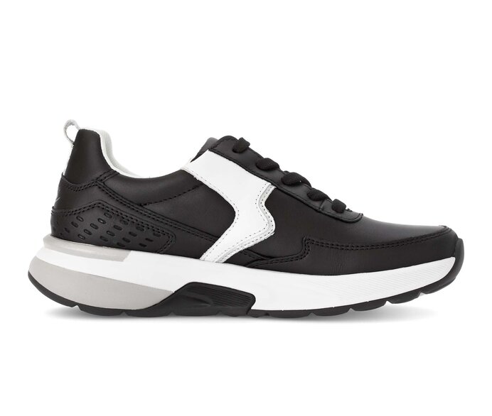 Gabor Damen  Sneaker Low Schwarz - Glattleder