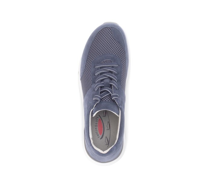 Gabor Damen  Sneaker Low Blau - Lederimitat