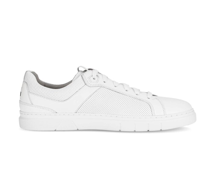 Pius Gabor Herren Sneaker Low Weiß - Glattleder