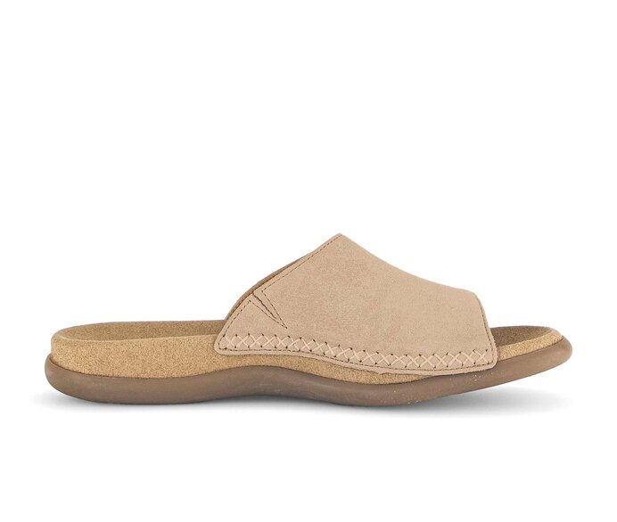 Gabor Damen  Pantolette Beige - Rauleder