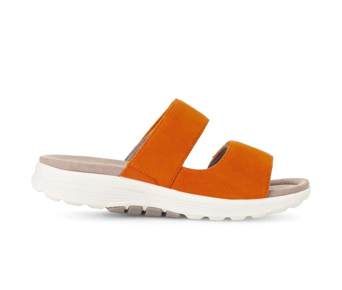 Gabor Damen  Pantolette Orange - Rauleder