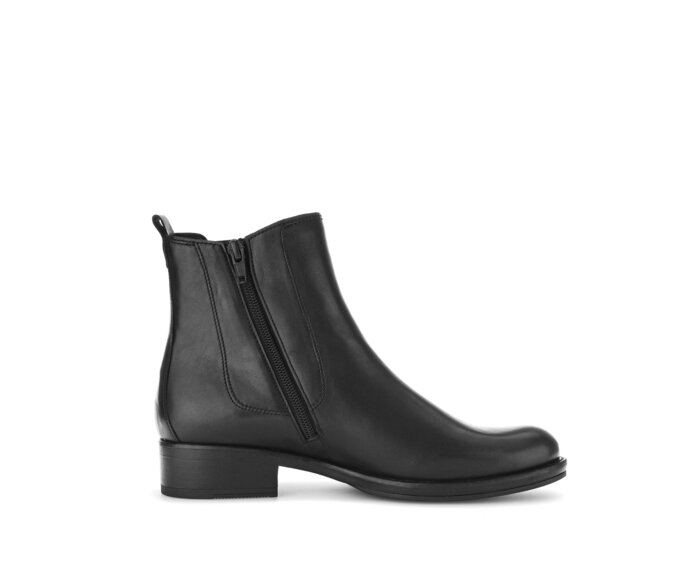 Gabor Damen  Chelsea Boot Schwarz - Glattleder