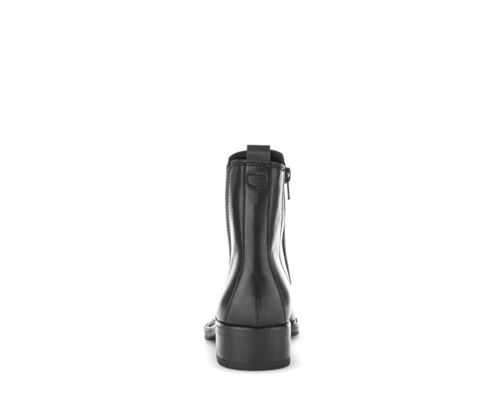 Gabor Damen  Chelsea Boot Schwarz - Glattleder