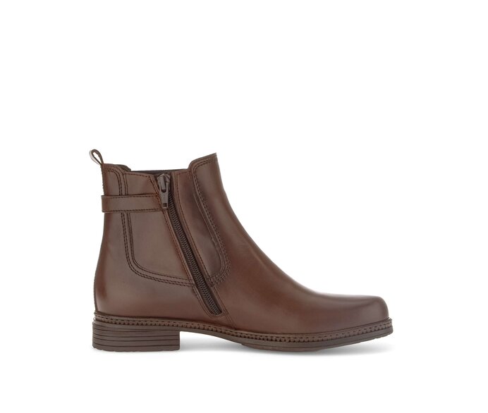 Gabor Damen  Chelsea Boot Braun - Glattleder