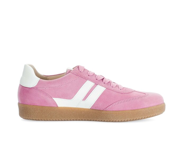 Gabor Damen  Sneaker Low Pink - Materialmix Leder