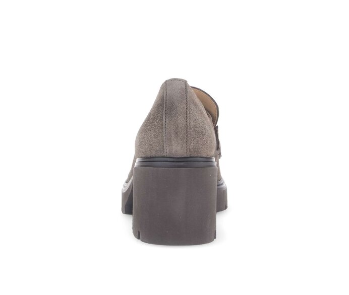 Gabor Damen  Hochfrontpumps Braun - Rauleder