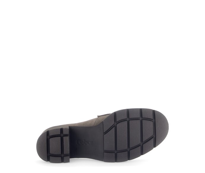 Gabor Damen  Hochfrontpumps Braun - Rauleder